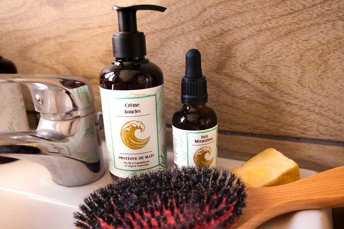 Duo Soin — Crème Boucles + Bain Miraculeux